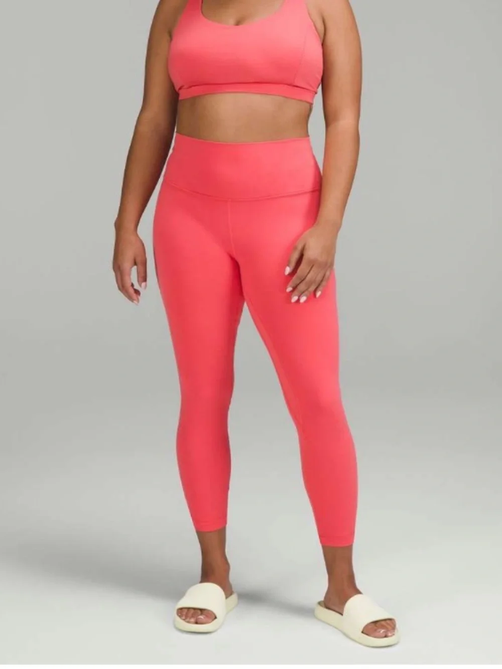 Lululemon Align High-Rise Leggings Size 6 light raspberry coral 39064